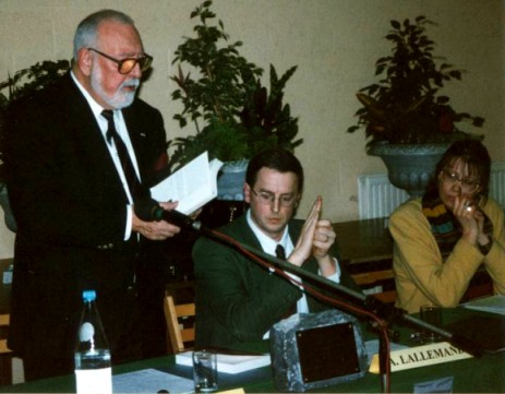 Henry Lismonde, Alain Lallemand et Marie-Claire Baldewijns